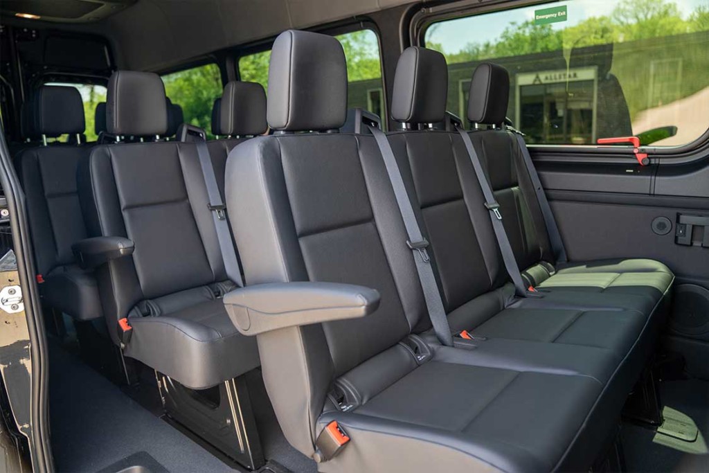 Sprinter Van Interior Shuttle