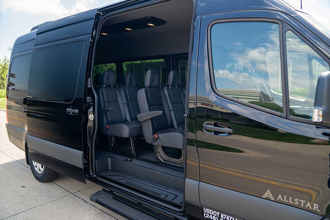 Sprinter Van Shuttle Door